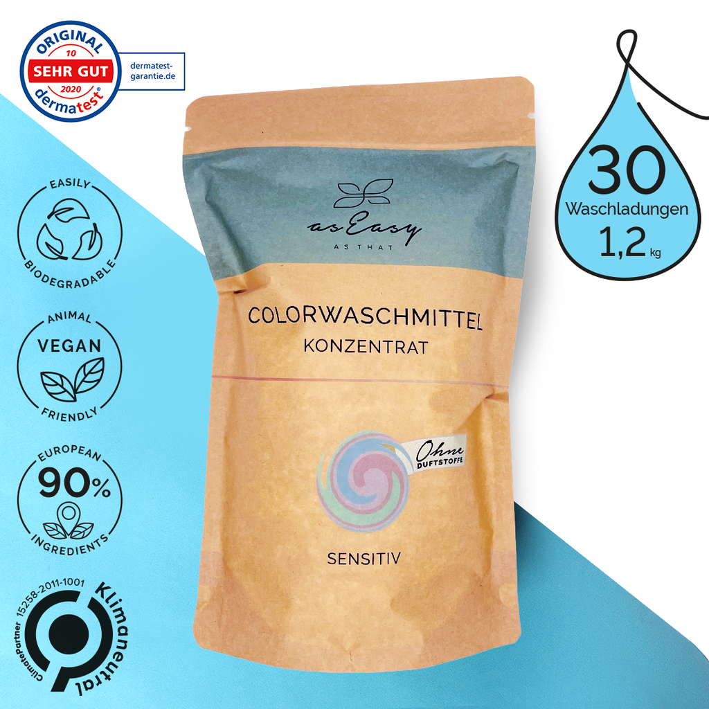 Colorwaschmittel Konzentrat Sensitiv für 30 Waschladungen